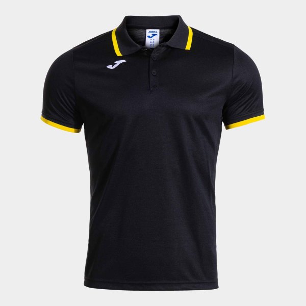 JOMA COMBI PREMIUM PÓLÓ RÖVID UJJÚ FEKETE-SÁRGA