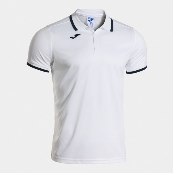JOMA COMBI PREMIUM PÓLÓ RÖVID UJJÚ FEHÉR-SÖTÉTKÉK