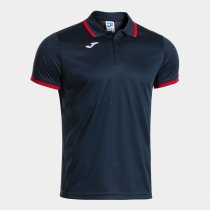 JOMA COMBI PREMIUM PÓLÓ RÖVID UJJÚ SÖTÉTKÉK-PIROS