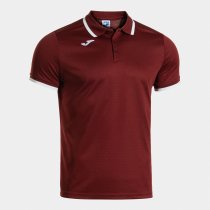JOMA COMBI PREMIUM PÓLÓ RÖVID UJJÚ BORDÓ