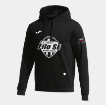 FILO SZURKOLÓI KAPUCNIS PÚLÓVER FEKETE