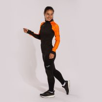 JOMA ELITE IX NŐI PULÓVER FEKETE-NARANCS