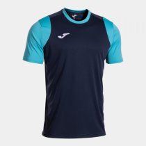 JOMA CANCHA FELSŐ RÖVID UJJÚ SÖTÉTKÉK-TÜRKIZ