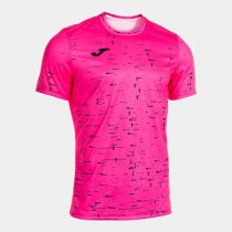 JOMA PRO TEAM FELSŐ RÖVID UJJÚ RÓZSASZÍN-FEKETE