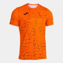 JOMA PRO TEAM FELSŐ RÖVID UJJÚ NARANCS-FEKETE
