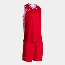 JOMA FINAL FOUR KOSÁRLABDA SZETT PIROS-FEHÉR
