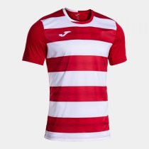 JOMA EUROPA VI FELSŐ RÖVID UJJÚ PIROS-FEHÉR