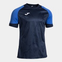 JOMA HISPA V FELSŐ RÖVID UJJÚ SÖTÉTKÉK-KÉK