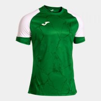 JOMA HISPA V FELSŐ RÖVID UJJÚ ZÖLD-FEHÉR
