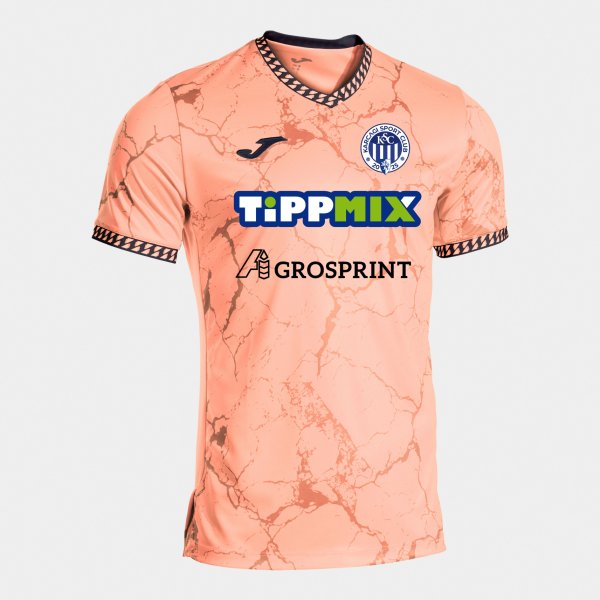 JOMA GOLD VII FELSŐ RÖVID UJJÚ NARANCS-SÖTÉTKÉK