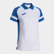 JOMA LIDER NŐI PÓLÓ RÖVID UJJÚ FEHÉR-KÉK