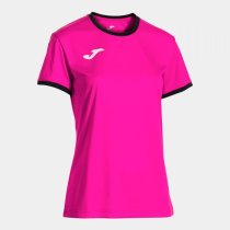 JOMA COMBI PREMIUM NŐI FELSŐ RÖVID UJJÚ RÓZSASZÍN-FEKETE