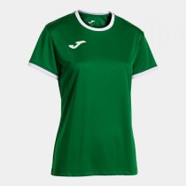 JOMA COMBI PREMIUM NŐI FELSŐ RÖVID UJJÚ ZÖLD-FEHÉR