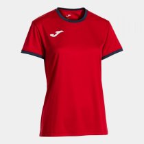 JOMA COMBI PREMIUM NŐI FELSŐ RÖVID UJJÚ PIROS-SÖTÉTKÉK