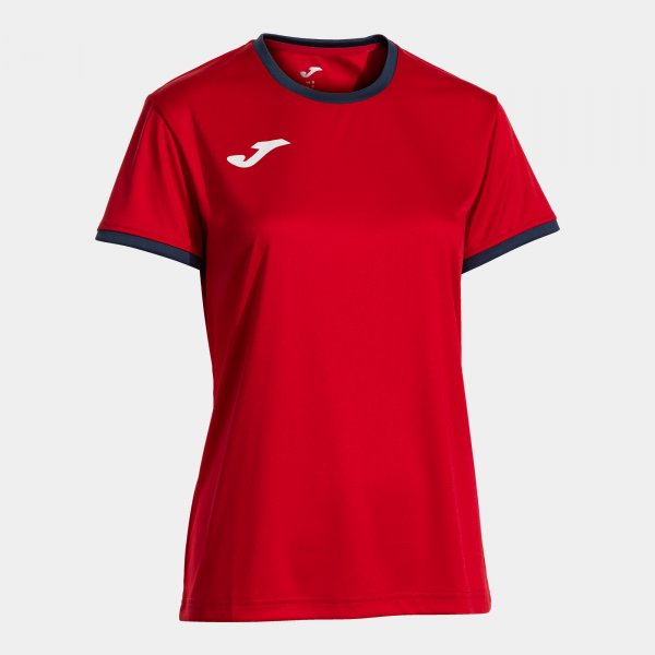 JOMA COMBI PREMIUM NŐI FELSŐ RÖVID UJJÚ PIROS-SÖTÉTKÉK