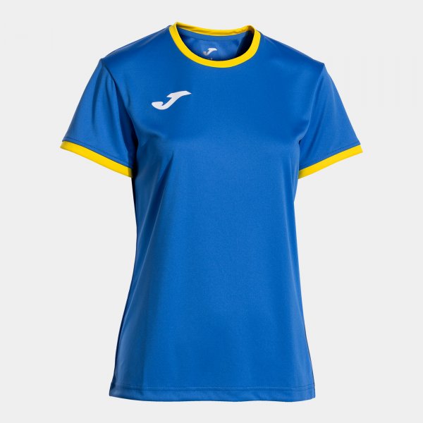 JOMA COMBI PREMIUM NŐI FELSŐ RÖVID UJJÚ KÉK-SÁRGA