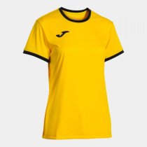 JOMA COMBI PREMIUM NŐI FELSŐ RÖVID UJJÚ SÁRGA-FEKETE
