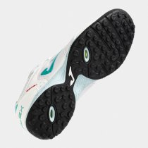 JOMA TOP FLEX 2502 MŰFÜVES CIPŐ FEHÉR-TÜRKIZ