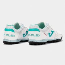 JOMA TOP FLEX 2502 MŰFÜVES CIPŐ FEHÉR-TÜRKIZ